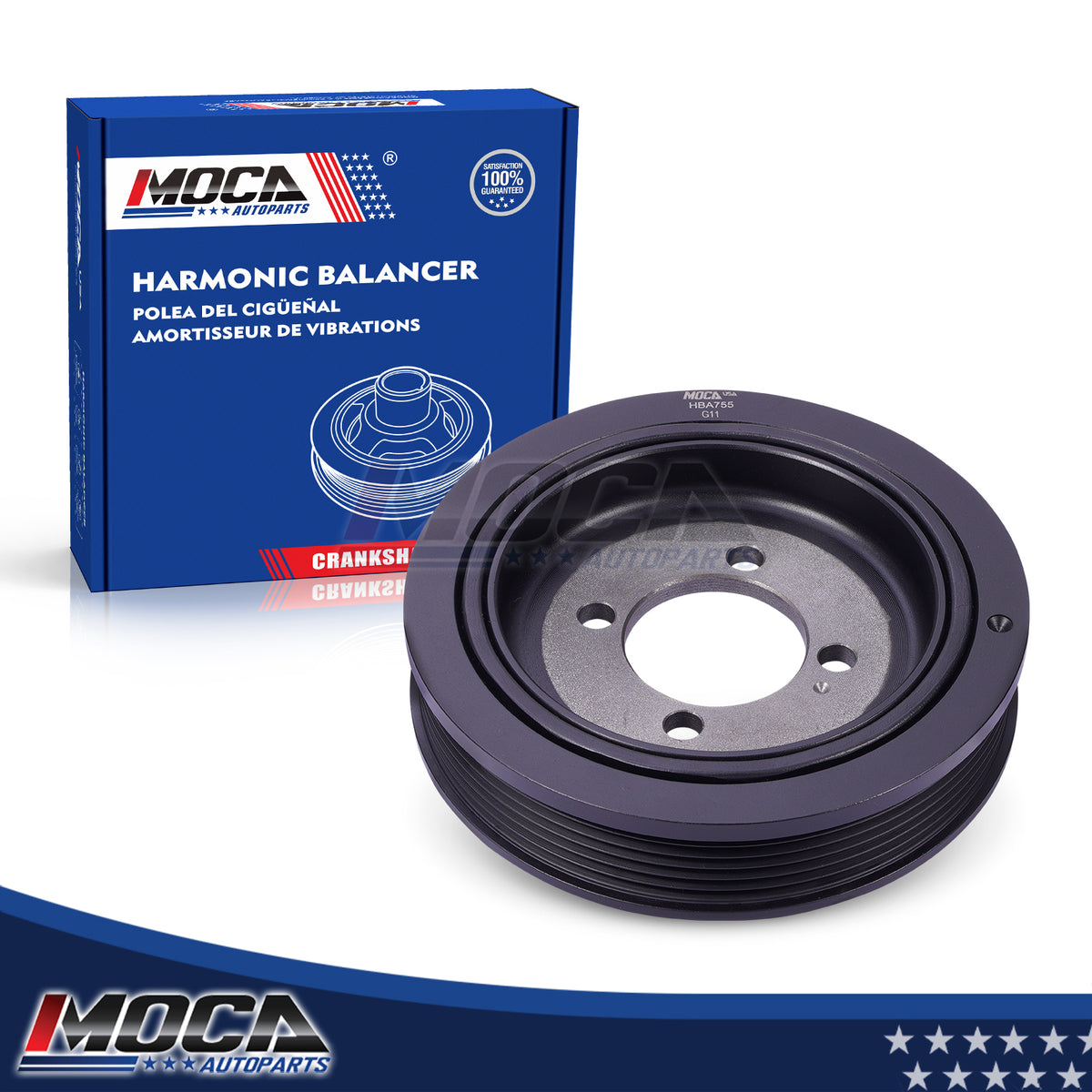MOCA Engine Harmonic Balancer - HBA755