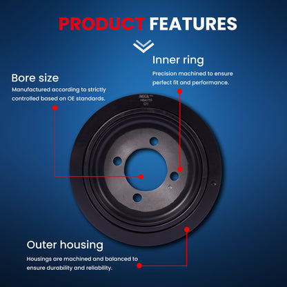 MOCA Engine Harmonic Balancer - HBA755