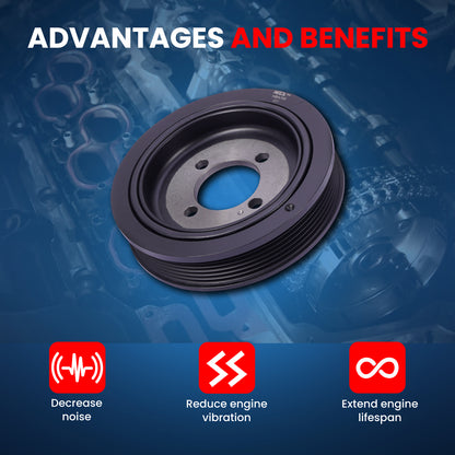 MOCA Engine Harmonic Balancer - HBA755
