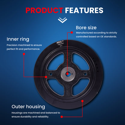 MOCA Engine Harmonic Balancer - HBA760