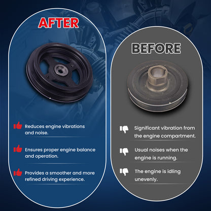 MOCA Engine Harmonic Balancer - HBA760