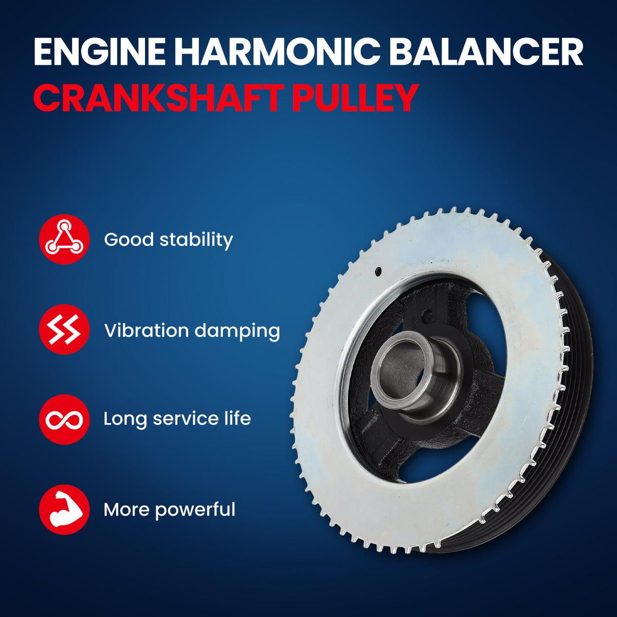MOCA Engine Harmonic Balancer - HBA771