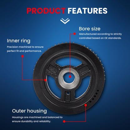 MOCA Engine Harmonic Balancer - HBA771
