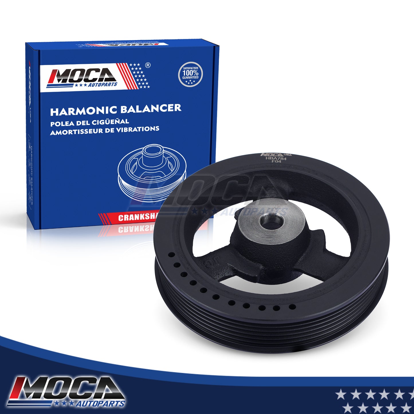 MOCA Engine Harmonic Balancer - HBA784