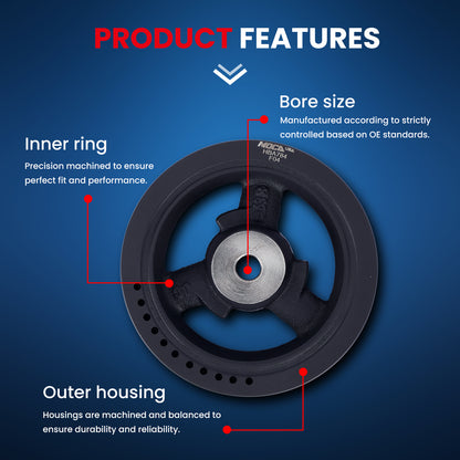 MOCA Engine Harmonic Balancer - HBA784