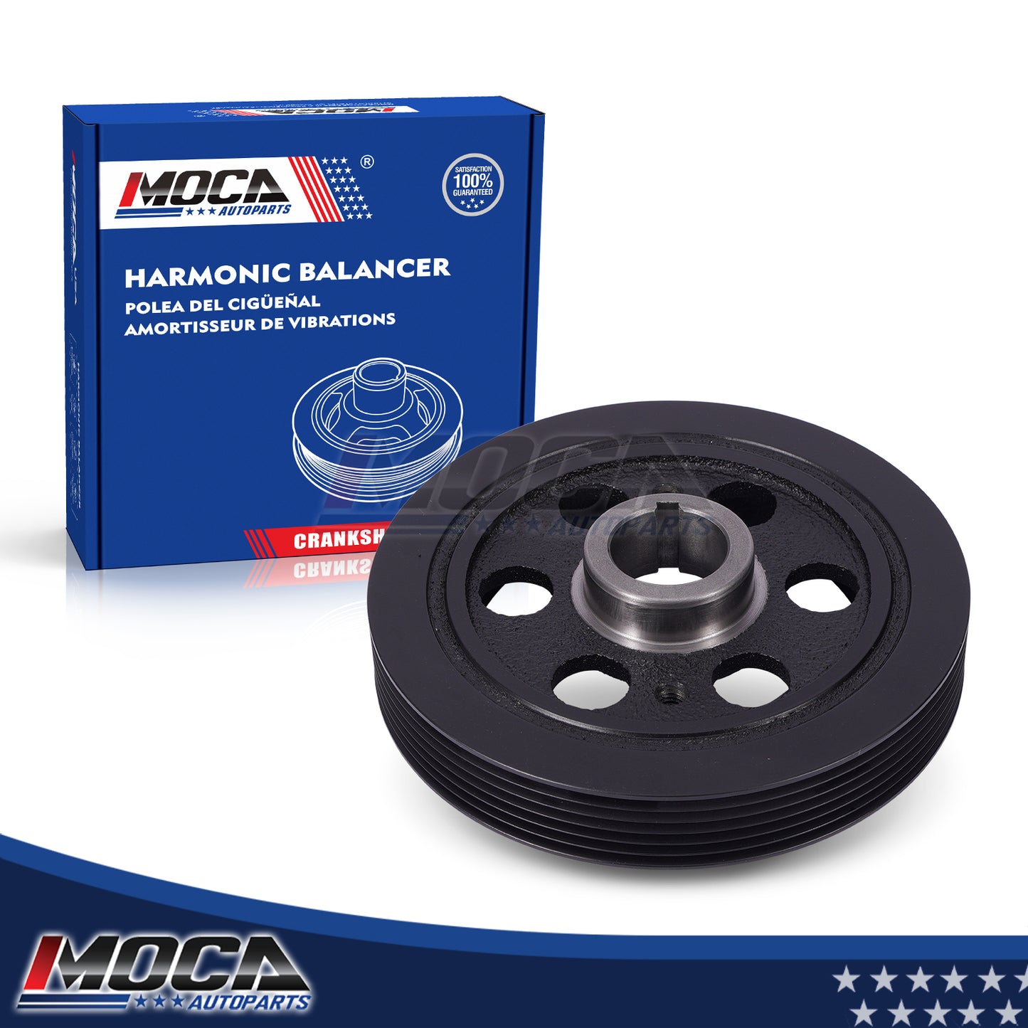 MOCA Engine Harmonic Balancer - HBA844
