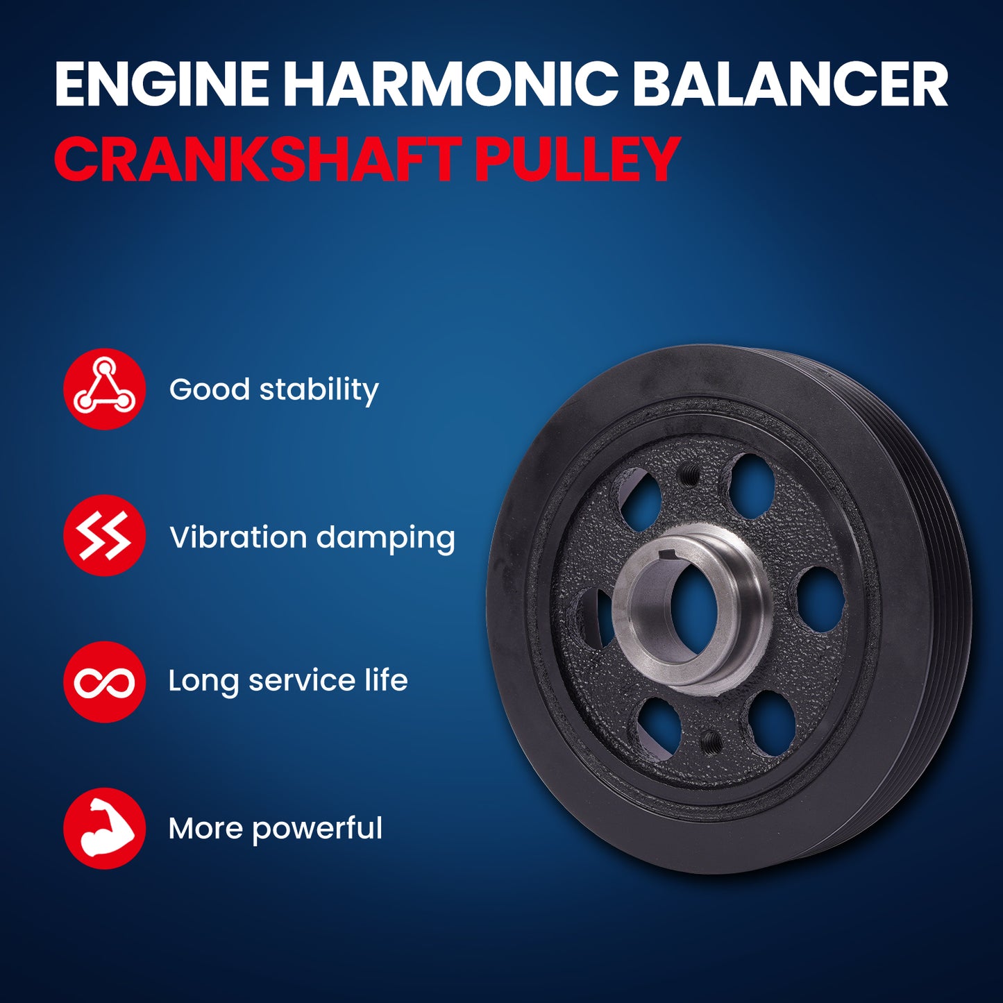 MOCA Engine Harmonic Balancer - HBA844