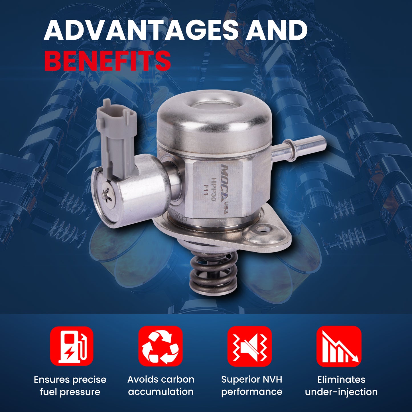 MOCA Direct Injection High Pressure Fuel Pump - HPP30