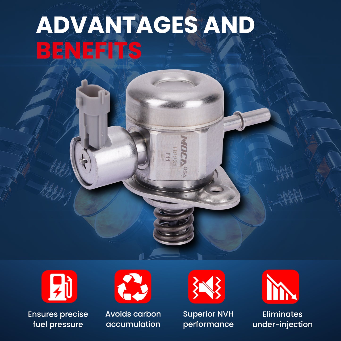 MOCA Direct Injection High Pressure Fuel Pump - HPP31