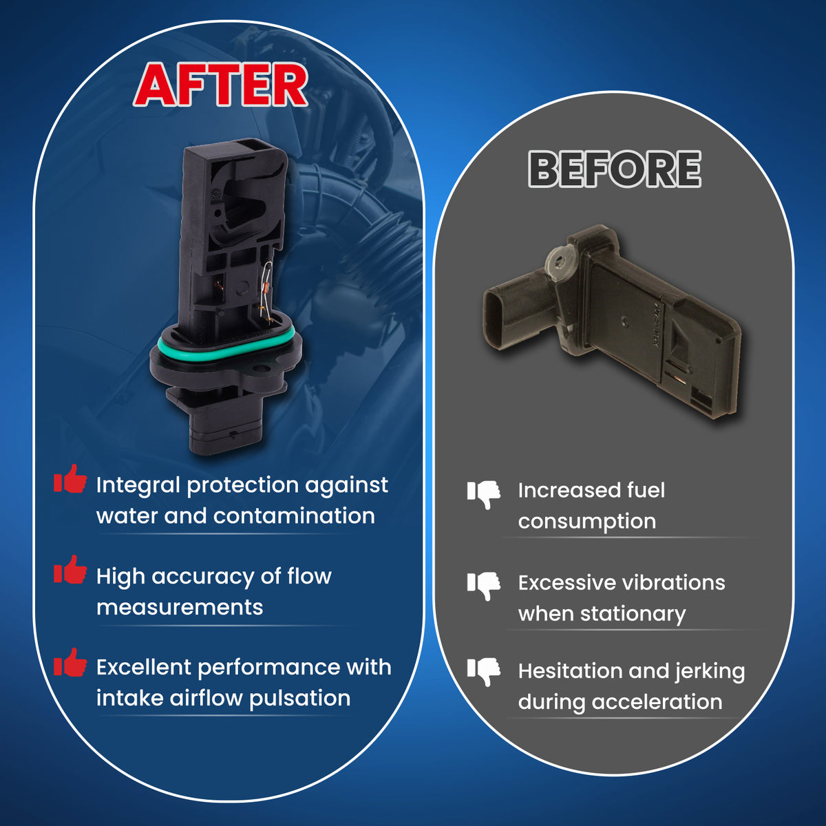 MOCA Mass Air Flow Sensor - MAF381