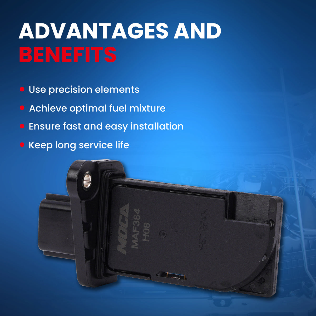 MOCA Mass Air Flow Sensor - MAF384