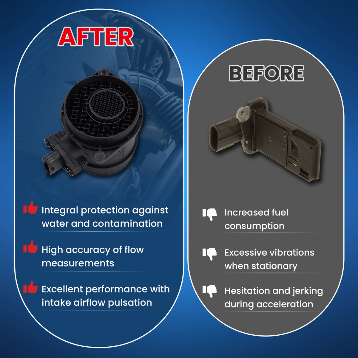 MOCA Mass Air Flow Sensor - MAF389