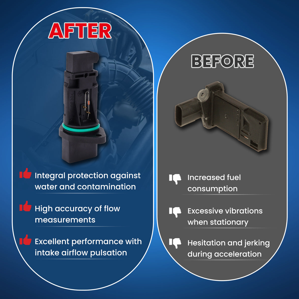 MOCA Mass Air Flow Sensor - MAF396