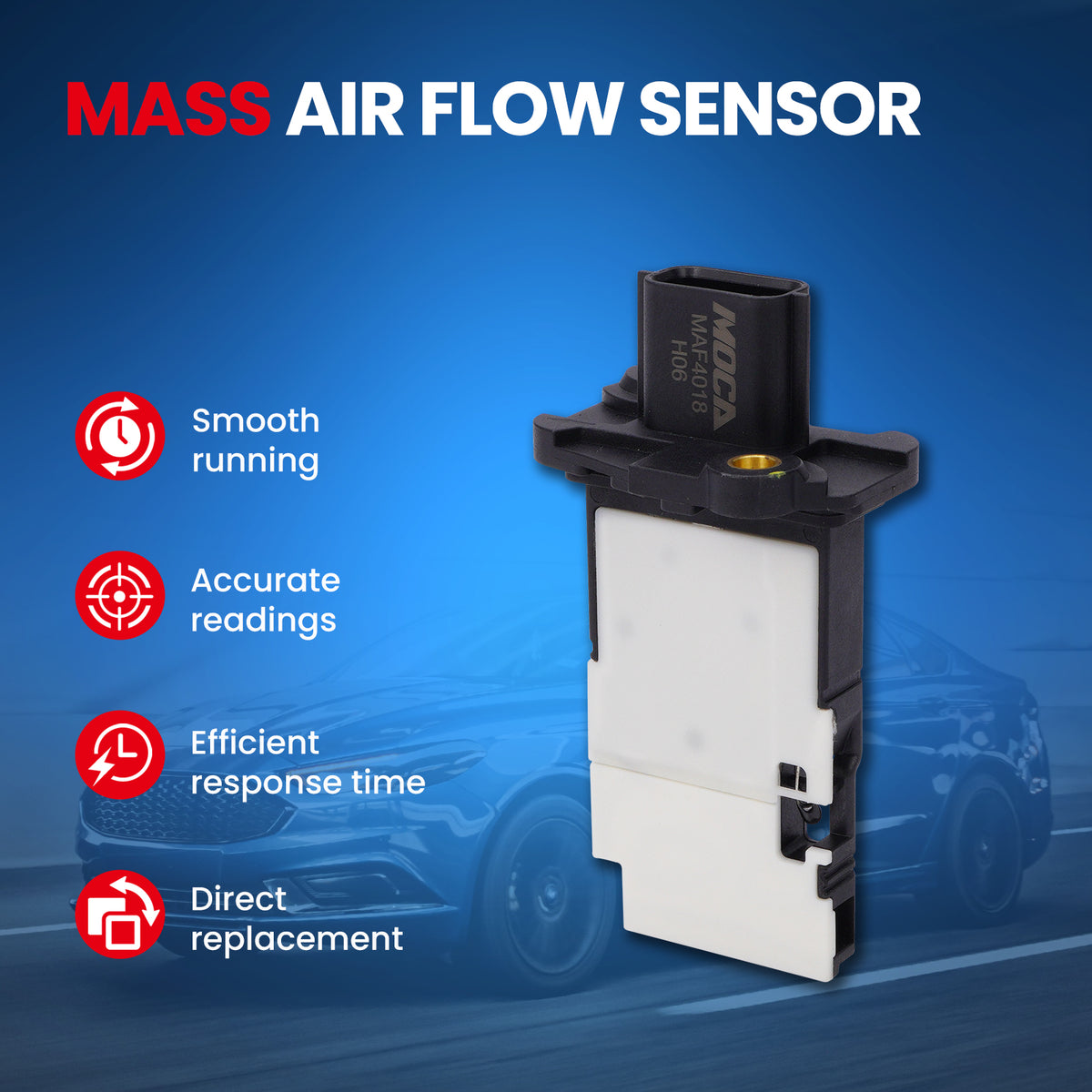 MOCA Mass Air Flow Sensor - MAF4018