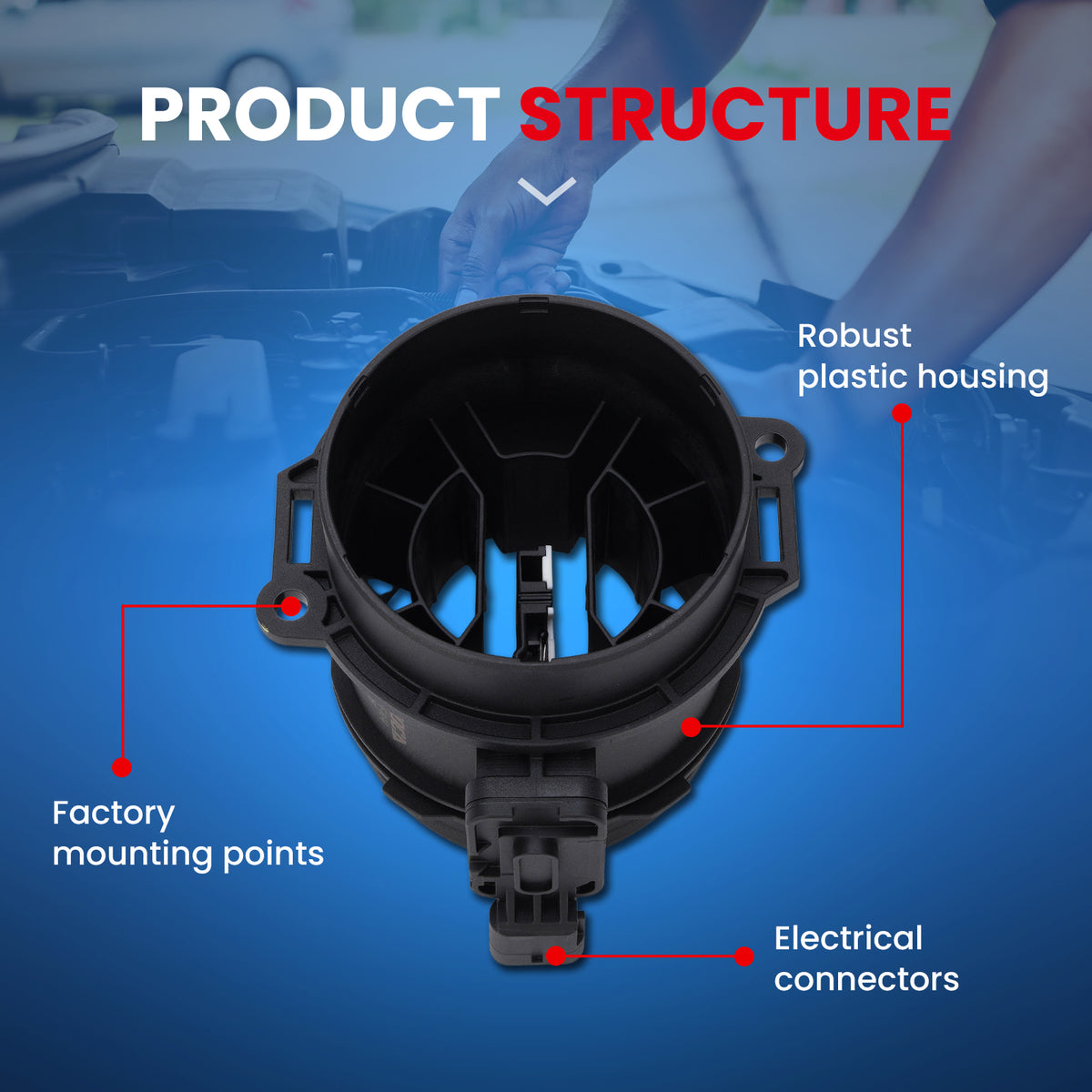 MOCA Mass Air Flow Sensor - MAF404