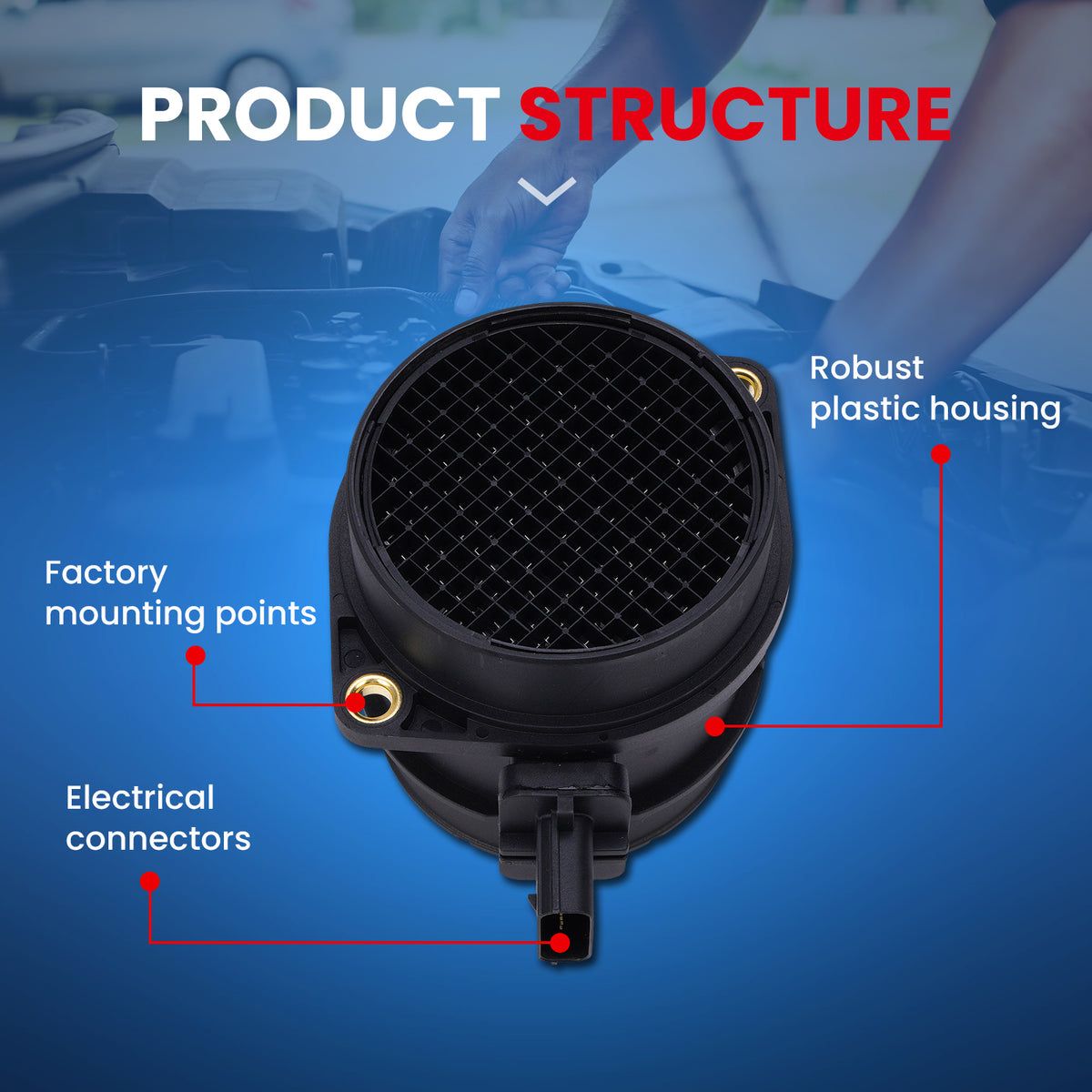 MOCA Mass Air Flow Sensor - MAF406