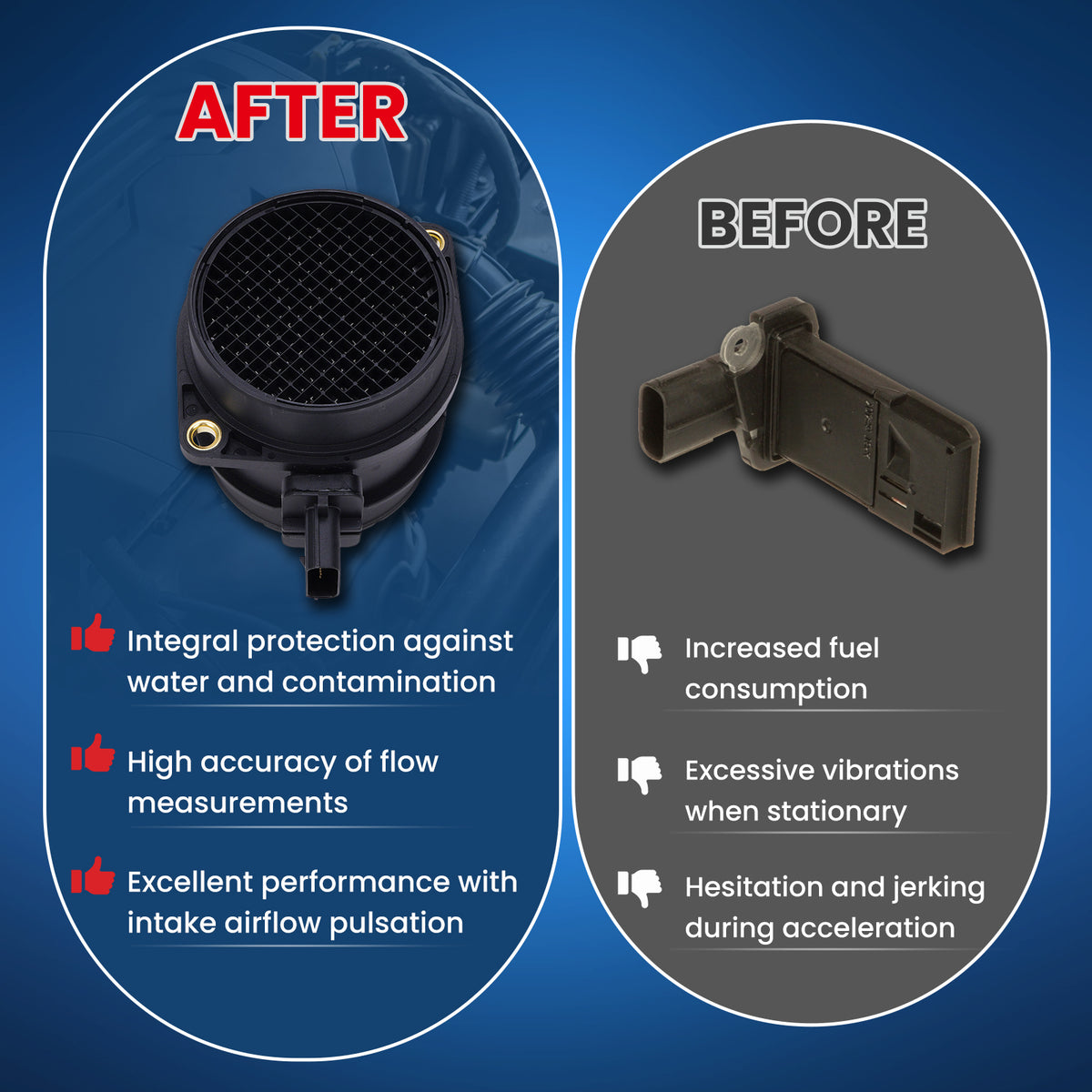 MOCA Mass Air Flow Sensor - MAF406