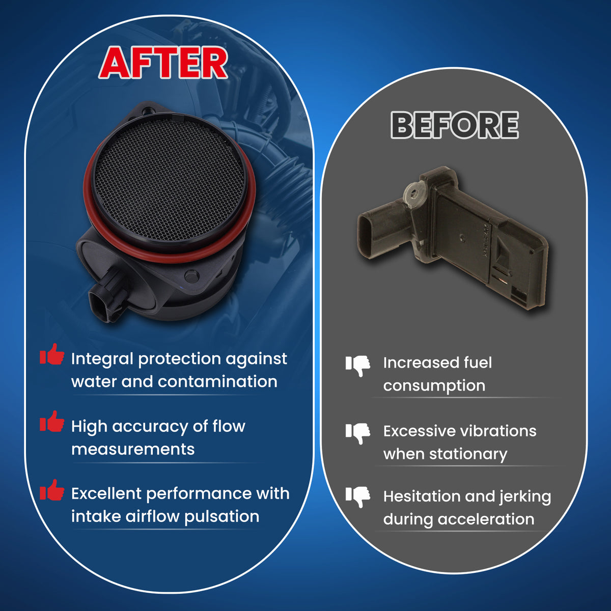 MOCA Mass Air Flow Sensor - MAF417
