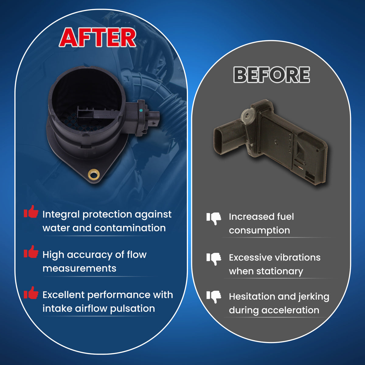 MOCA Mass Air Flow Sensor - MAF419