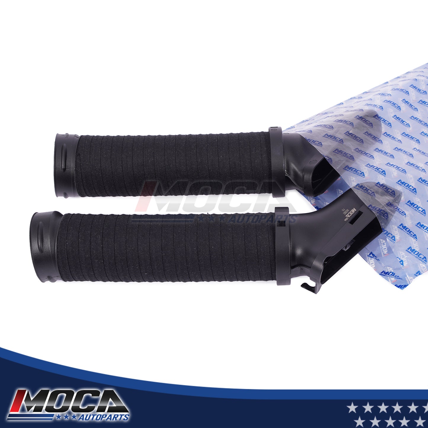 MOCA - 2 mangueras de admisión de aire para motor izquierdo y derecho, compatibles con Mercedes-Benz GLK350 X204 3.5L (2010-2015)