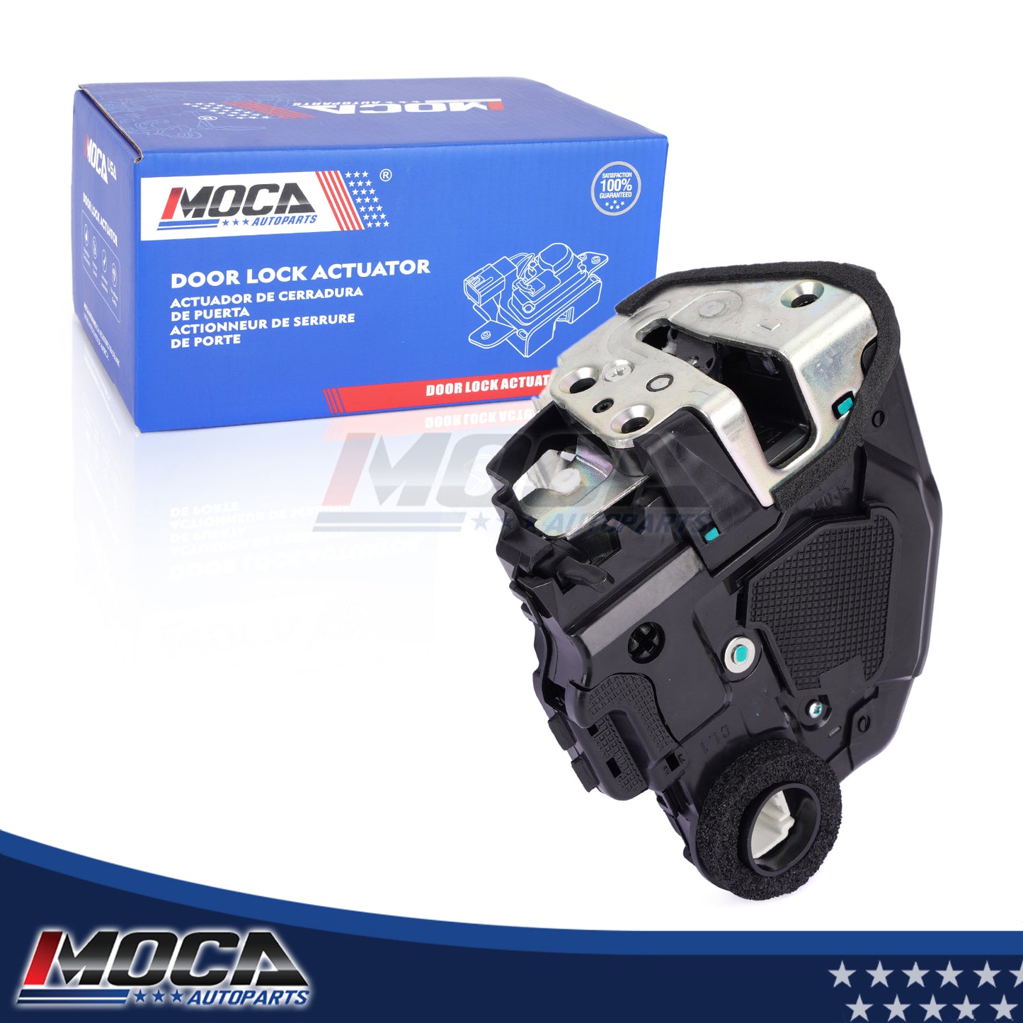 MOCA 931-486 Rear Left Door Lock Actuator Fit for 2008-2019 Toyota Sequoia & 2007-2019 Toyota Tundra
