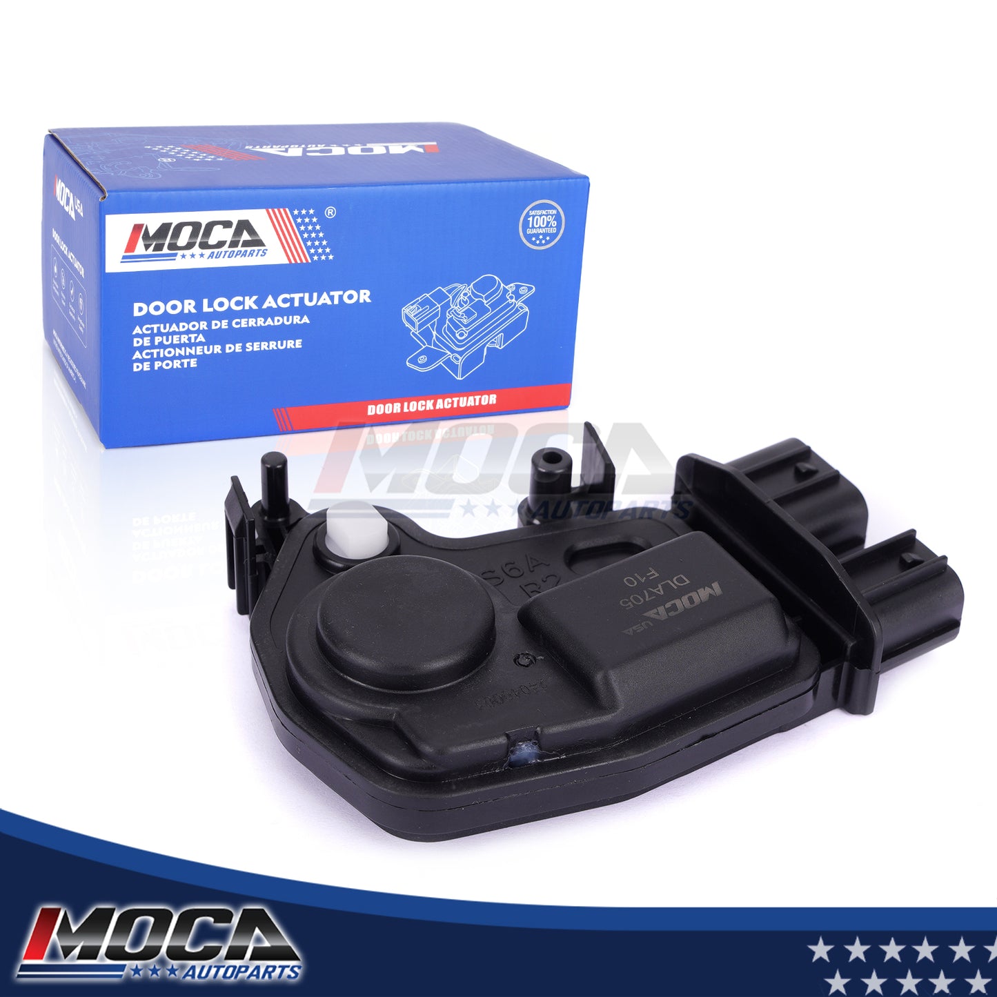 MOCA 746-705 Actuador de cerradura de puerta delantera trasera derecha compatible con Honda Civic 2001-2005, Honda Odyssey 2005-2010 y Honda CR-V 2002-2006