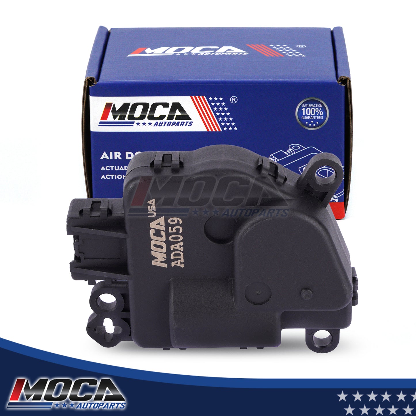 MOCA 604-059 HVAC Heater Air Blend Door Actuator Fit for 2014-2023 Dodge Durango & 2014-2021 Jeep Grand Cherokee