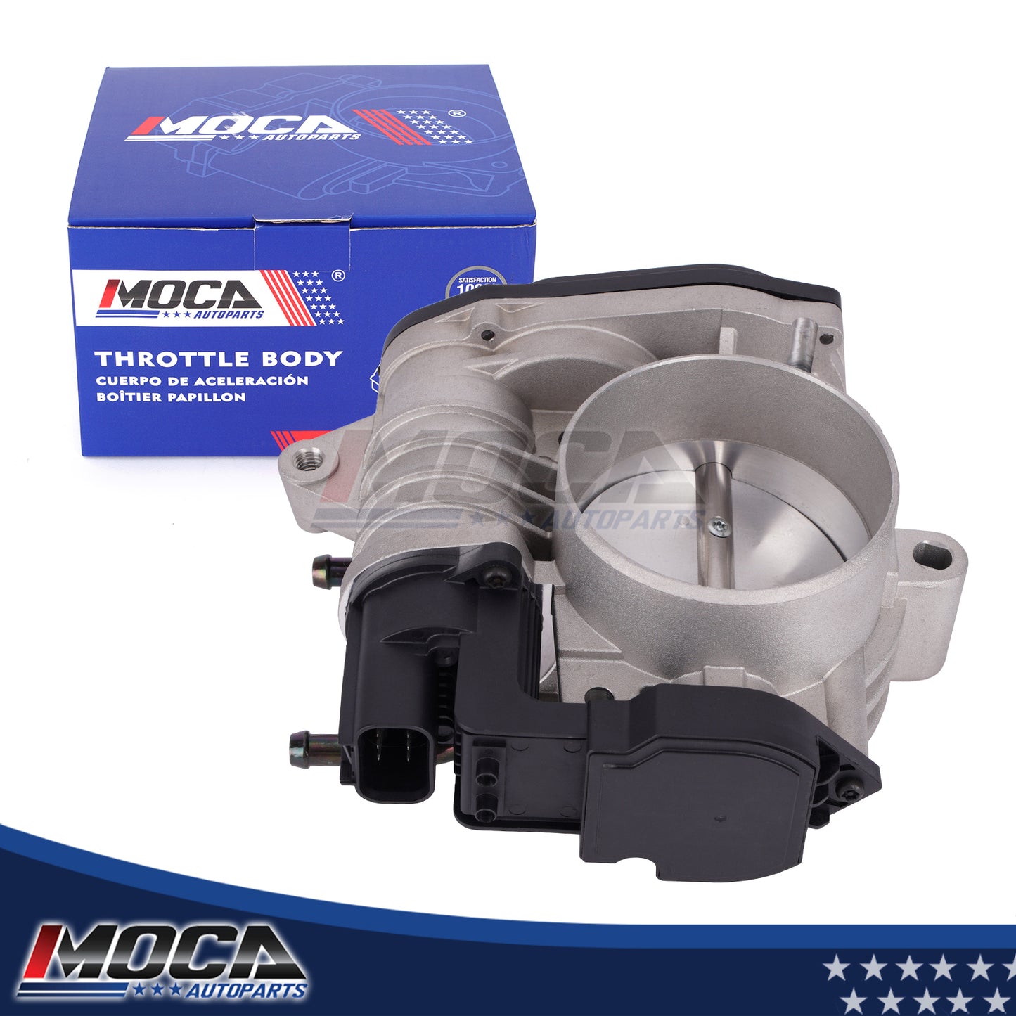 Cuerpo del acelerador MOCA compatible con Hyundai Azera 3.3L (2007-2011), Hyundai Veracruz 3.8L (2007-2012) y Kia Sedona 3.8L (2006-2010)