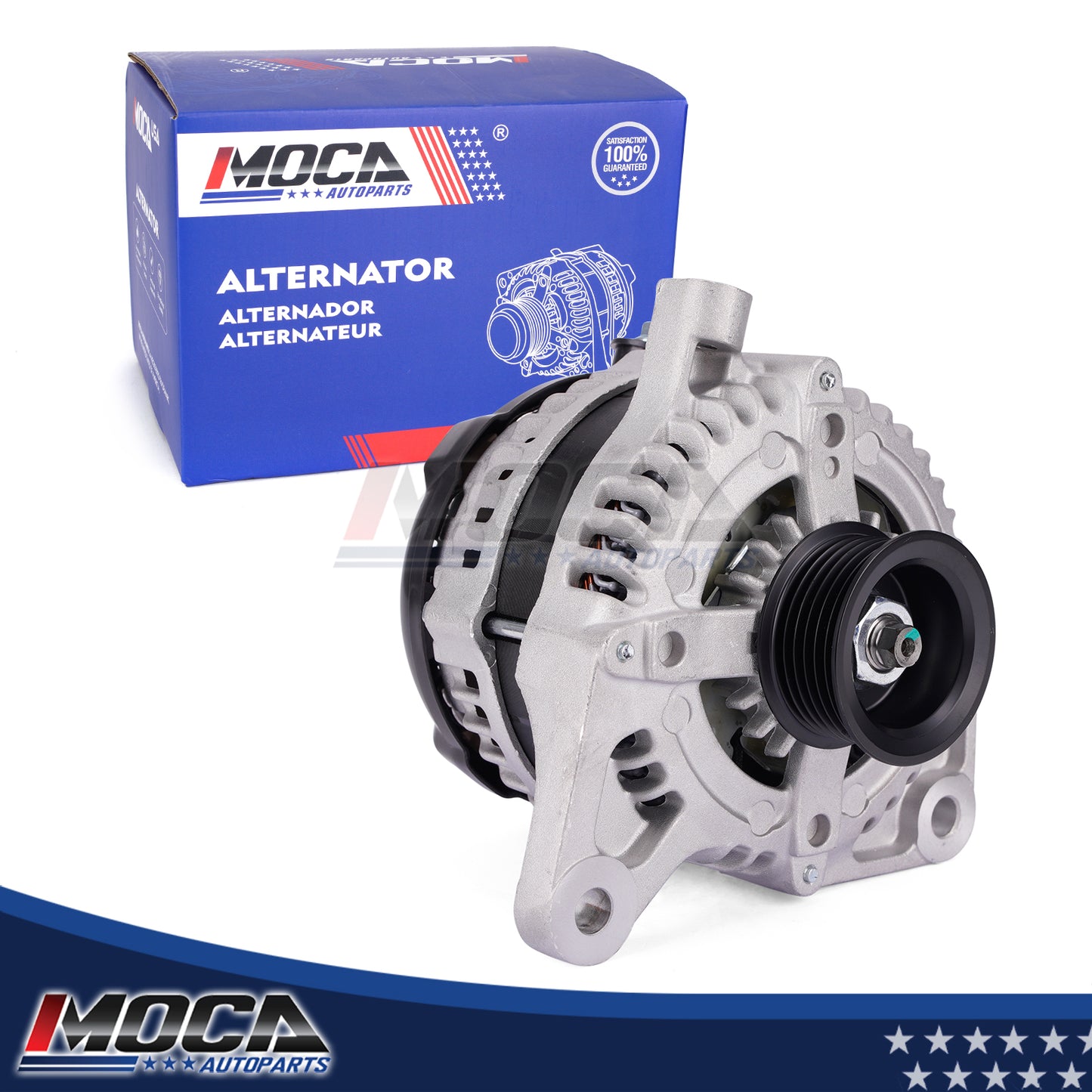 MOCA N11295 Alternator Fit for 2008-2010 Chrysler Town & Country 3.3L 3.8L & 2008-2010 Dodge Grand Caravan 3.3L 3.8L