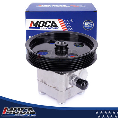 MOCA Power Steering Pump Fit for 1999-2003 Volvo S80 2.9L & 1999-2004 Volvo V70 2.3L & 2004-2005 Volvo S80 2.5L