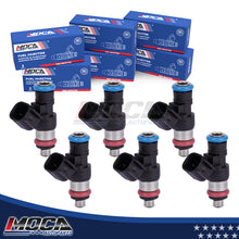 MOCA 6x Fuel Injectors FJ1000 Fit for 2008-2015 Mazda CX-9 3.7L & 2007-2012 Lincoln MKZ 3.5L & 2008-2012 Ford Taurus 3.5L