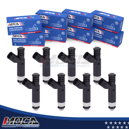 Inyectores de combustible MOCA 8x FJ867 compatibles con Ford E-150 F-150 4.6L 2004-2008 y Ford E-250 Lobo 4.6L 2005-2008 y Mercury Mountaineer 4.6L 2004-2005