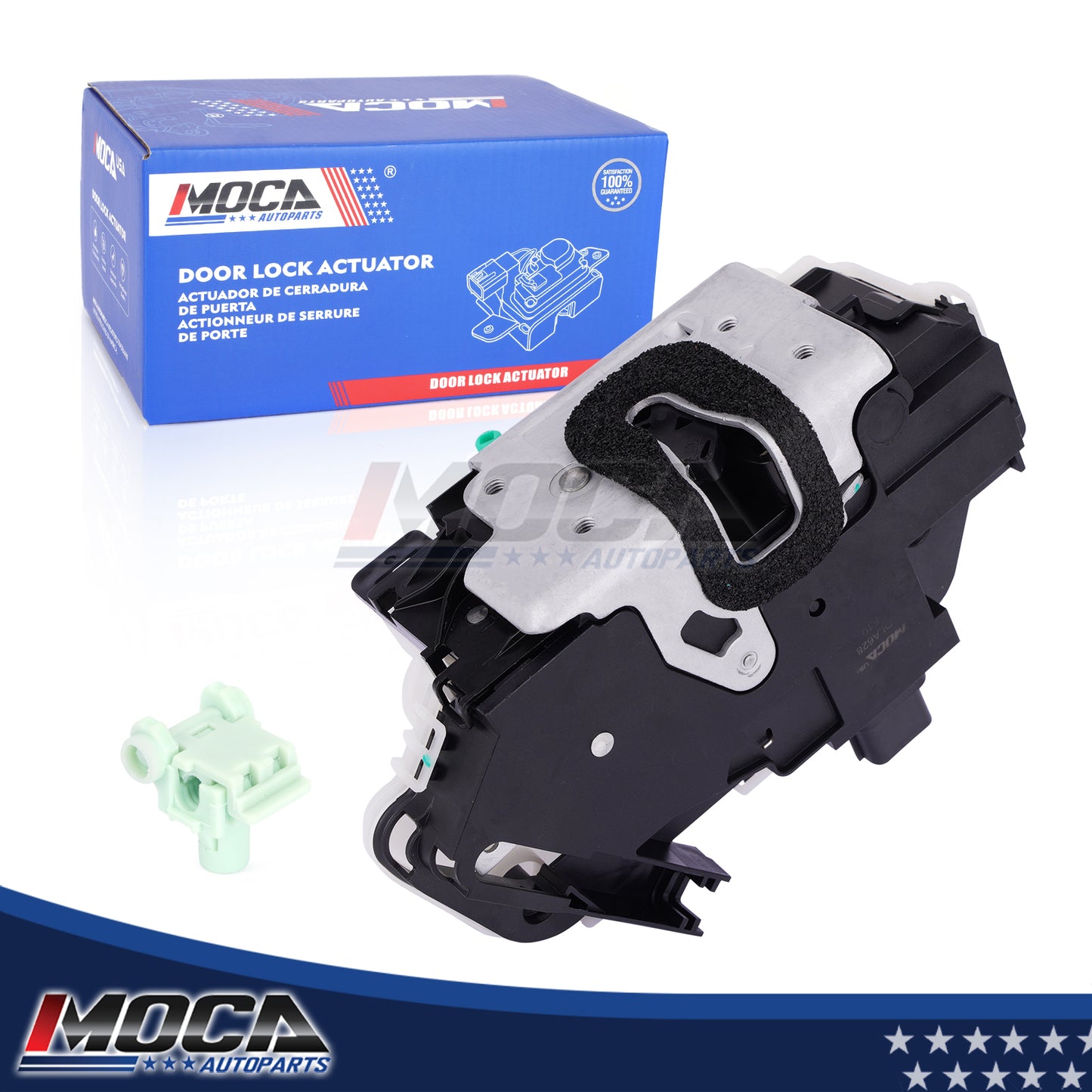 MOCA 937-628 Actuador de cerradura de puerta delantera izquierda compatible con Ford Edge 2007-2015 y Lincoln MKX 2007-2015