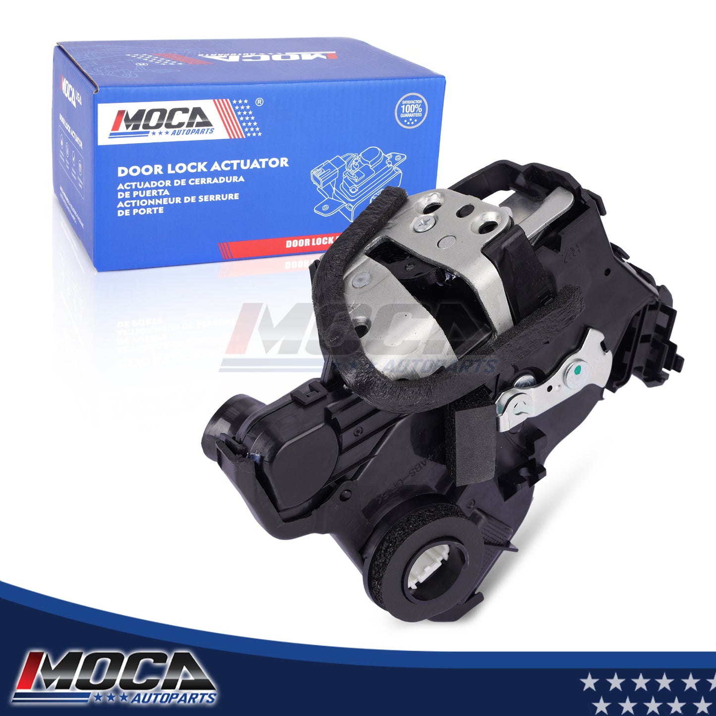 MOCA 931-403 Actuador de cerradura de puerta delantera derecha compatible con Lexus CT200h 1.8L (2011-2017), Lexus ES350 3.5L (2007-2018), Toyota Camry 3.5L (2007-2017) y Toyota RAV4 3.5L (2006-2012)