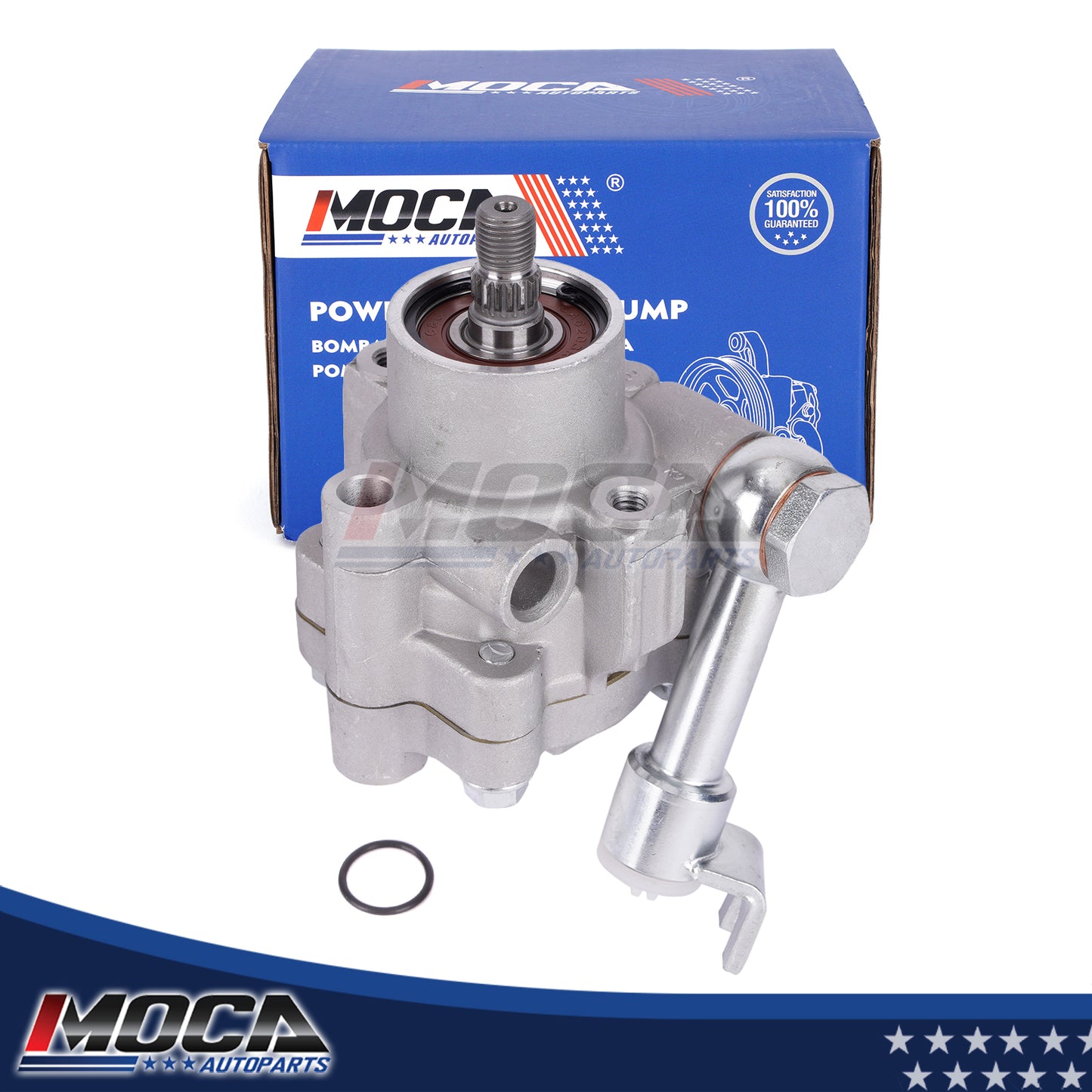 Bomba de dirección asistida MOCA compatible con Nissan Altima 3.5L (2002-2006), Nissan Maxima 3.5L (2004-2008) y Nissan Quest 3.5L (2004-2009)