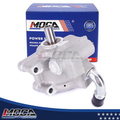 Bomba de dirección asistida MOCA compatible con Ford F-250, F-350, F-450 y F-550 Super Duty (5,4 L, 6,0 L y 6,8 L) de 2005 a 2007 y Ford Excursion (5,4 L, 6,0 L y 6,8 L) de 2004 a 2005.