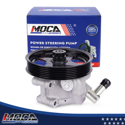 MOCA Power Steering Pump Fit for 1997-2003 Ford F-150 4.2L & 1999-2002 Ford Crown Victoria 4.6L