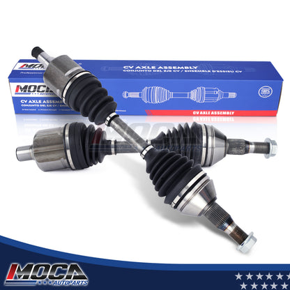 MOCA 2x Front Left & Right CV Axle Assembly Fit for 2005-2008 Buick Allure & 2005-2009 Buick LaCrosse & 1998-2008 Pontiac Grand Prix