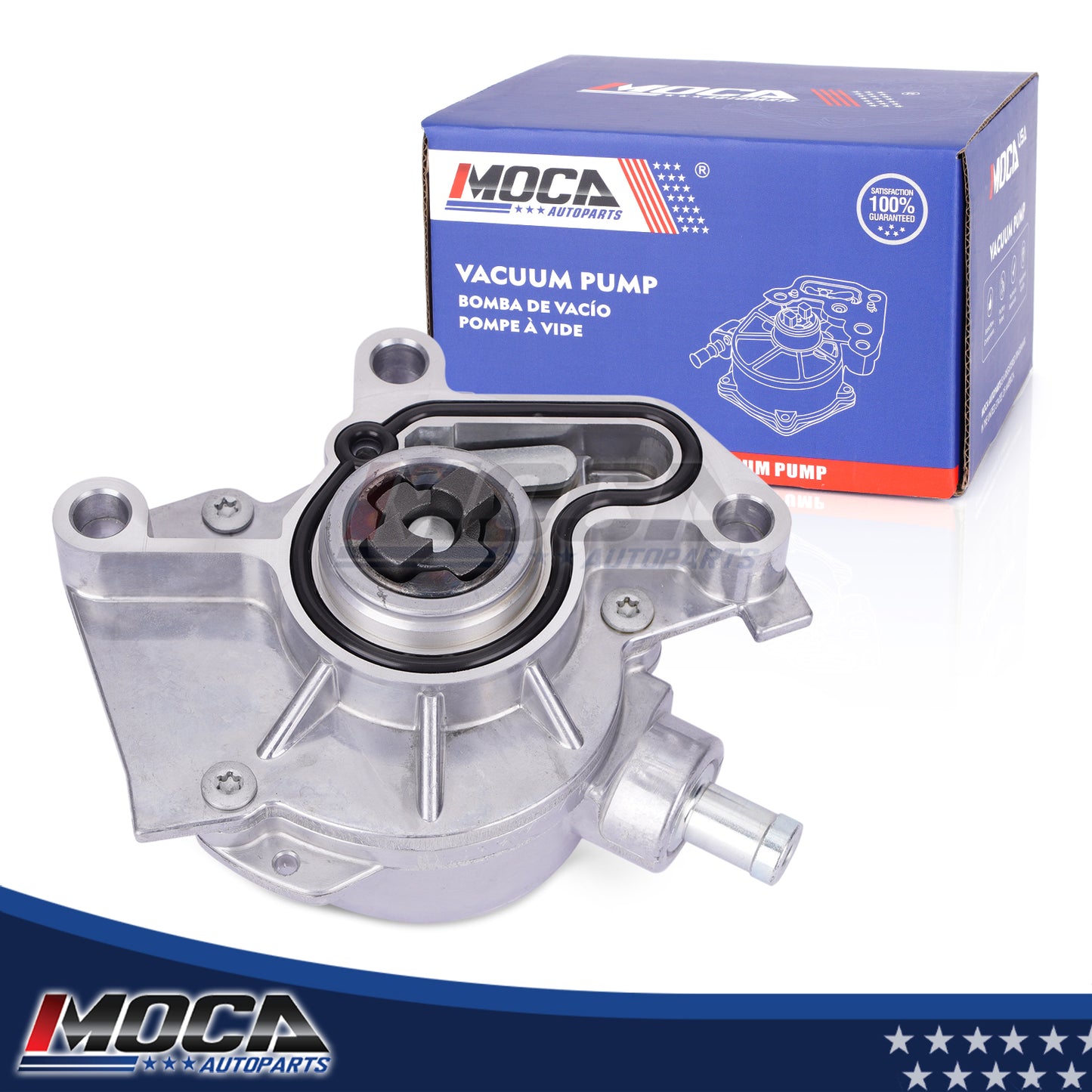 MOCA VCP155 Vacuum Pump Fit for 2003-2009 Seat Cordoba & 1998-2003 Volkswagen Beetle & 1999-2004 Volkswagen Jetta Golf