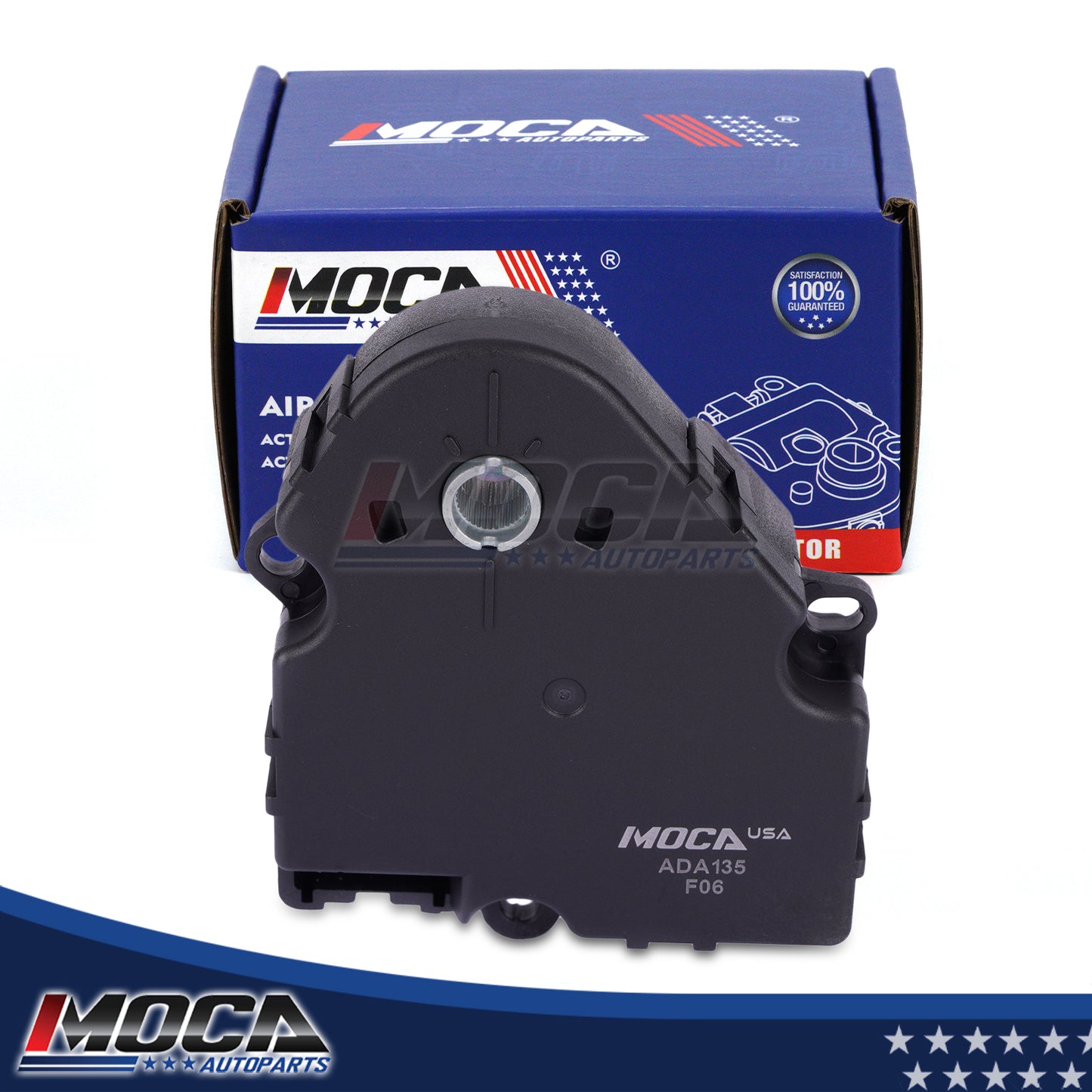 Actuador de puerta de mezcla de aire del calentador MOCA 604-135 HVAC compatible con Chevrolet Malibu 2009-2012, Pontiac G6 2005-2010 y Saturn Aura 2007-2009