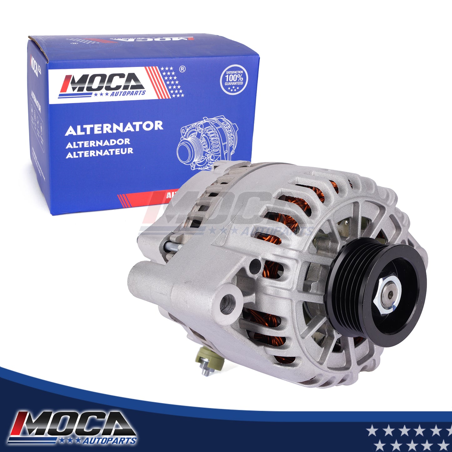 MOCA N8268 Alternator Fit for 2002-2006 Ford Taurus 3.0L & 2002-2005 Mercury Sable 3.0L
