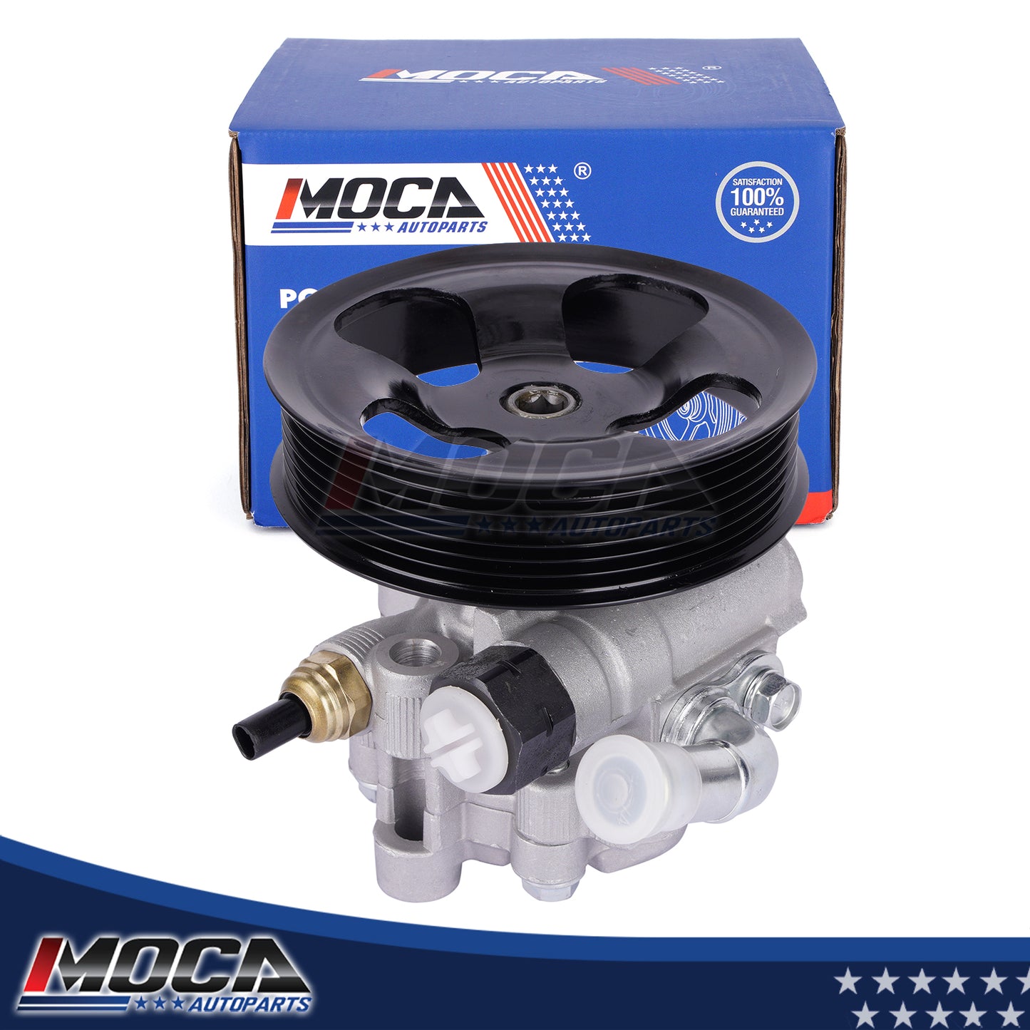 MOCA Power Steering Pump Fit for 2003-2009 Toyota 4Runner 4.0L & 2007-2010 Toyota Sienna 3.5L & 2008-2009 Toyota FJ Cruiser 4.0L