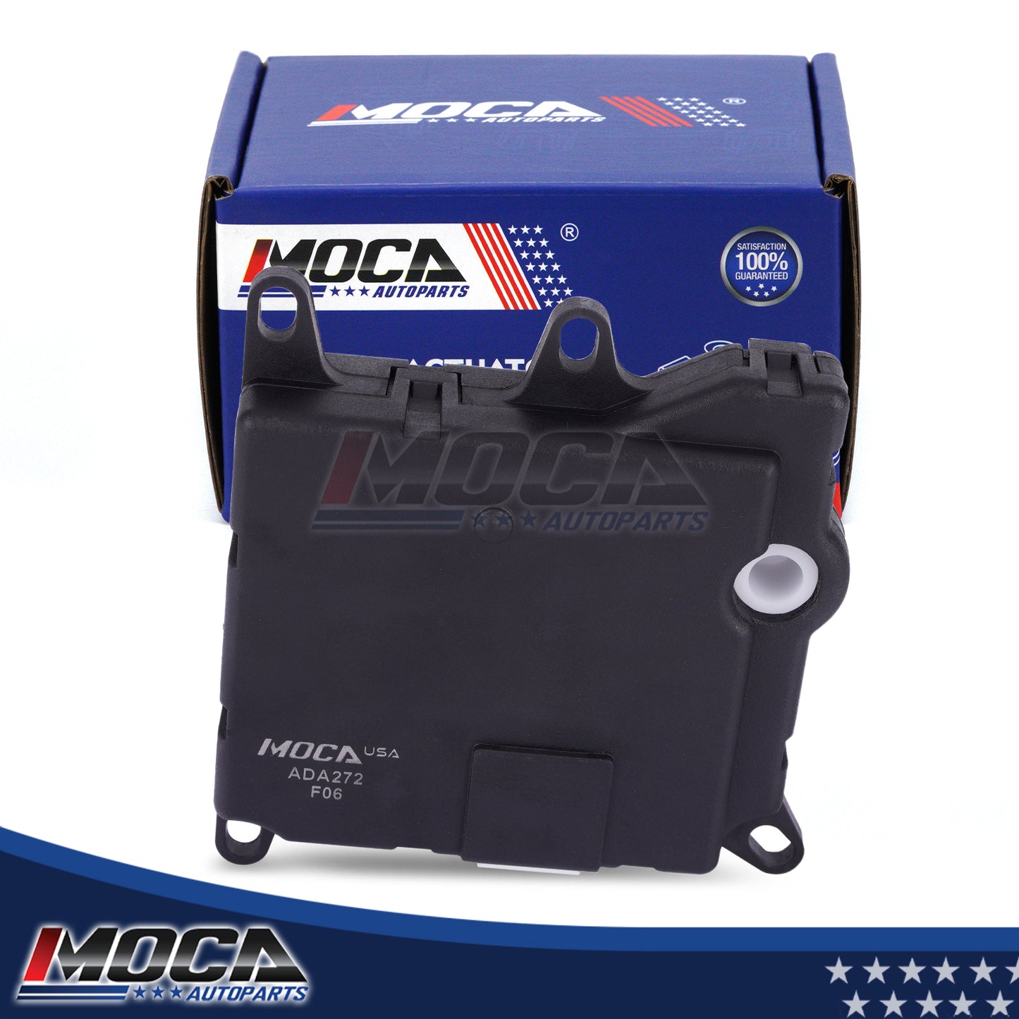 Actuador de puerta de mezcla de aire para calefacción y climatización MOCA 604-272. Compatible con Ford F-250 2005-2007, Ford Excursion 2002-2005 y Ford F-250, F-350, F-450 y F-550 Super Duty 2005-2007.