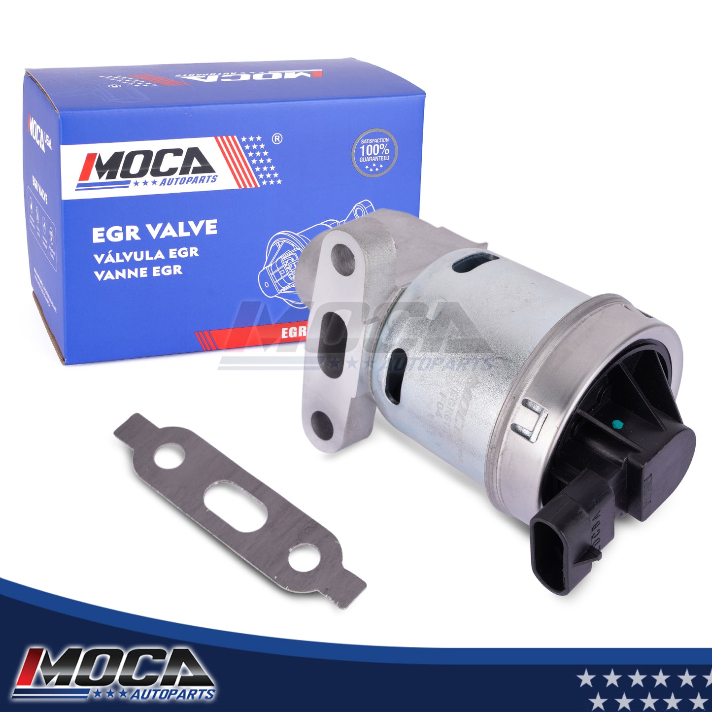 Válvula EGR MOCA EGV612 compatible con Buick Century 3.1L (2000-2005), Oldsmobile Alero 3.4L (2000-2004) y Pontiac Aztek 3.4L (2001-2004)