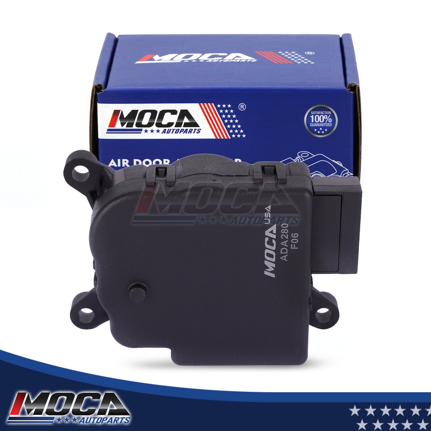 Actuador de puerta de mezcla de aire del calentador MOCA 604-280 HVAC compatible con Ford F-250, F-350, F-450 y F-550 Super Duty 2011-2016
