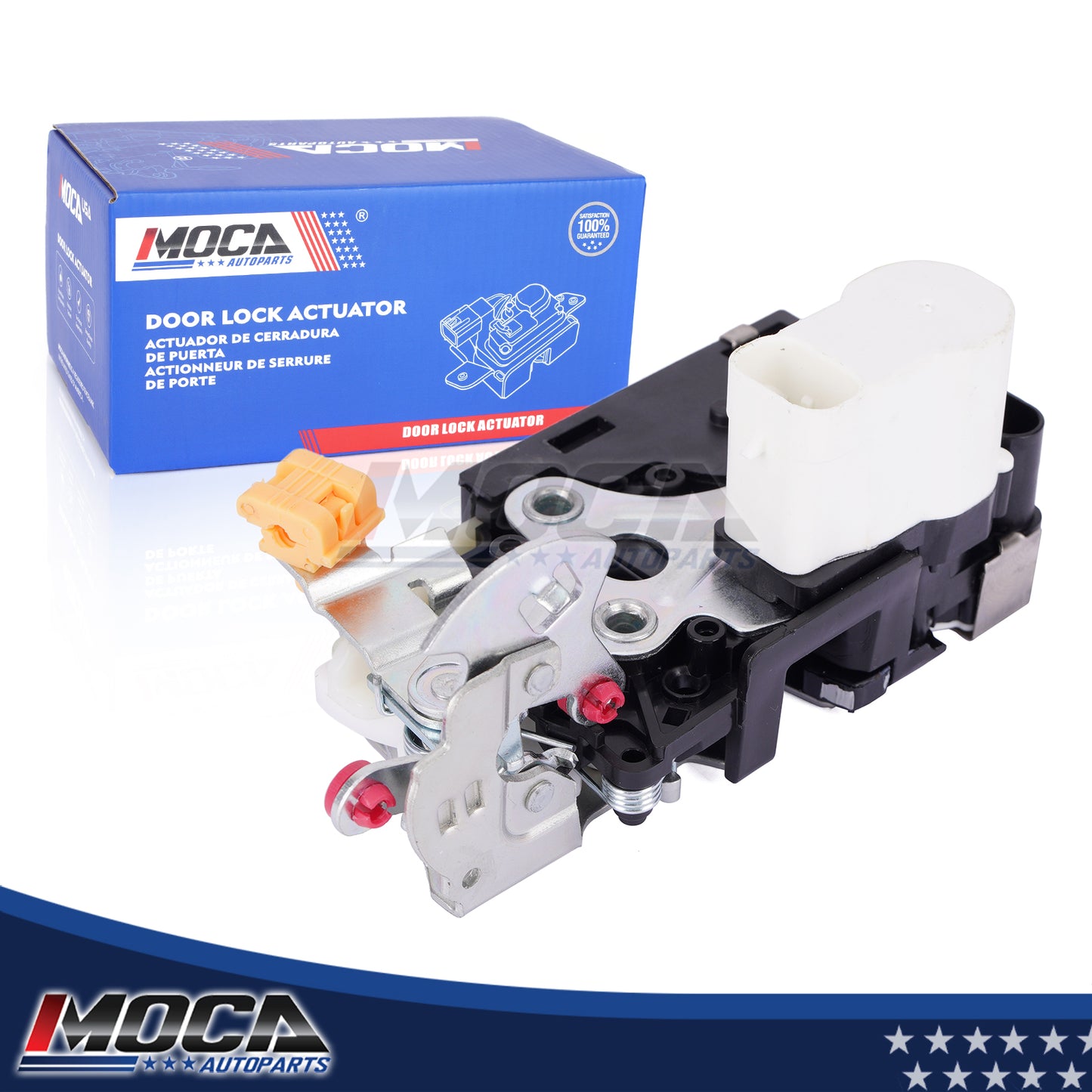 MOCA 931-319 Actuador de cerradura de puerta delantera derecha compatible con Chevrolet Silverado 1500 2500 (2001-2003) y GMC Yukon XL 1500 2500 (2000-2003)