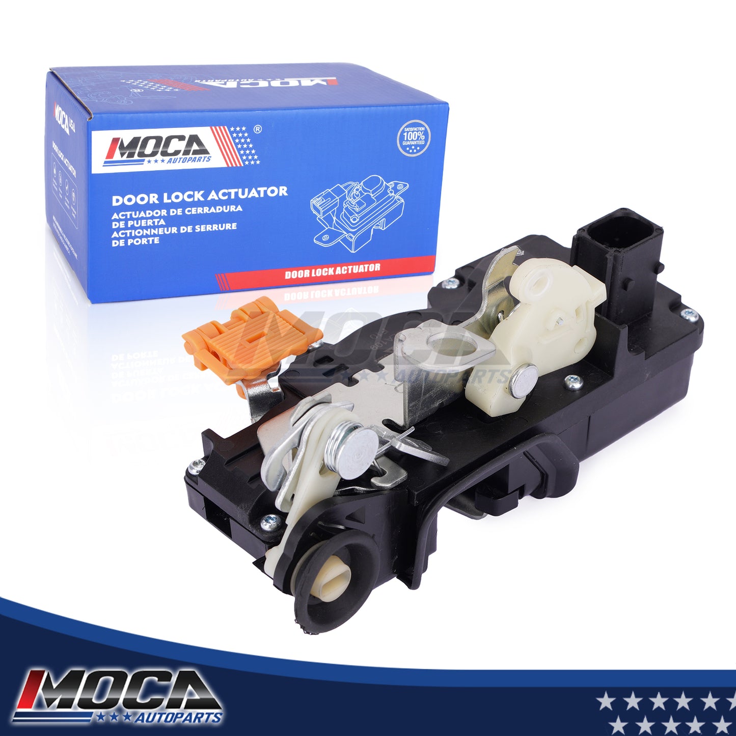 MOCA 931-109 Rear Right Door Lock Actuator Fit for 2007-2009 Cadillac Escalade & Chevrolet Tahoe & GMC Yukon