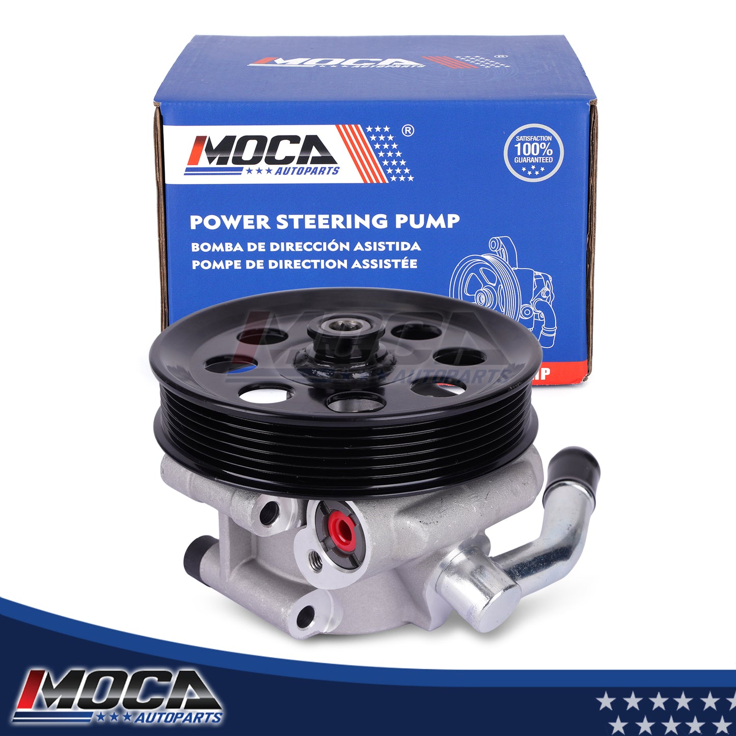 Bomba de dirección asistida MOCA compatible con F-250 F-350 Super Duty 6.2L 2011-2016