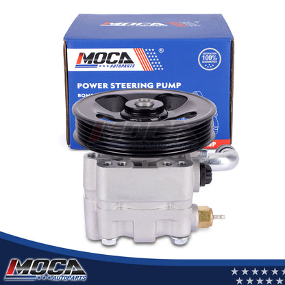 MOCA Power Steering Pump Fit for 2003-2006 Subaru Baja 2.5L & 2000-2004 Subaru Legacy 2.5L & 2000-2004 Subaru Outback 2.5L