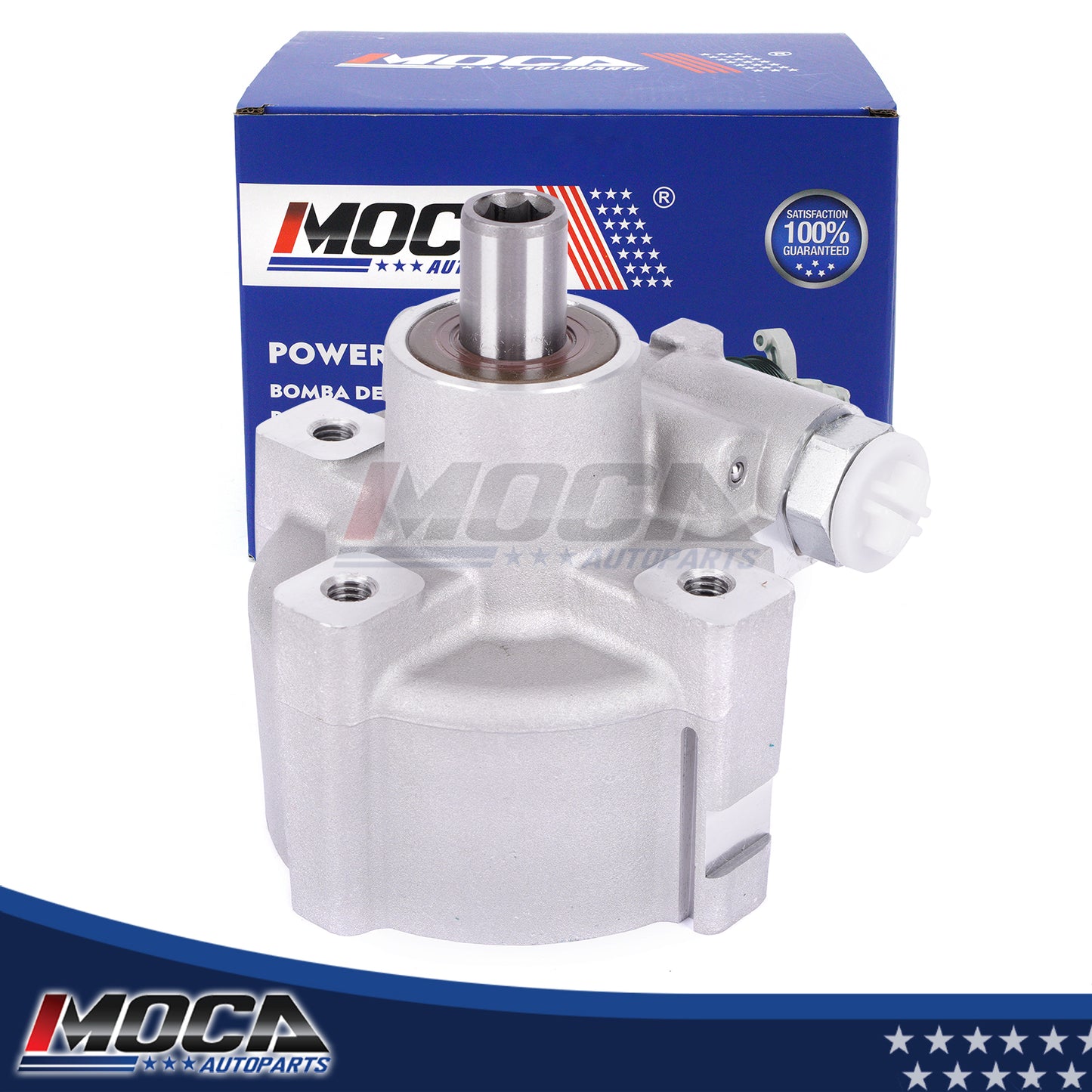 MOCA Power Steering Pump Fit for 2011-2015 Chevrolet Silverado 2500 HD 6.6L & 2011-2015 GMC Sierra 3500 HD 6.6L
